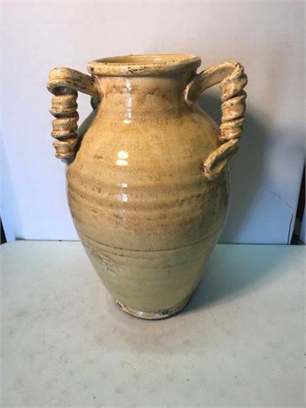 Twirled Handled Vase