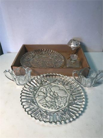 Flat of Misc. Glass