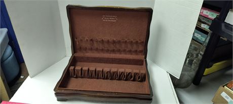 Rogers Bros. Flatware Wood Storage Box