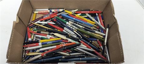 Flat Of Various Ink Pens