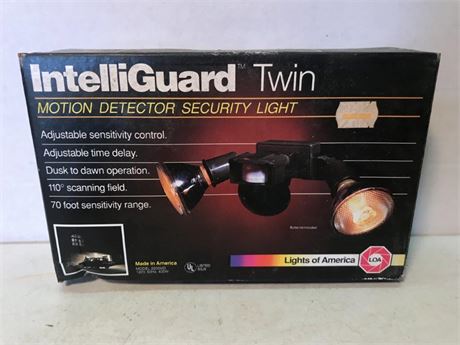 IntelliGuard Twin Motion Decor Security Light
