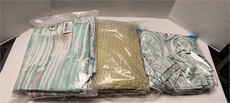 Flat Of Various Shower Curtains