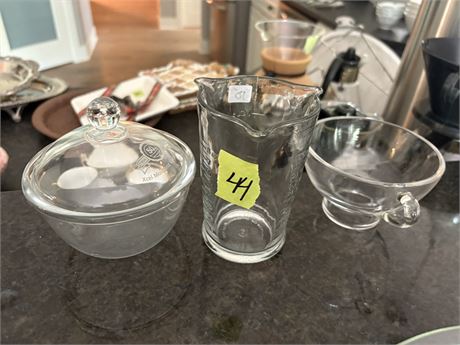 Glass Measuring Cup, Bowls