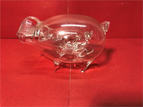 Glass Pig inside a Pig inside a Pig