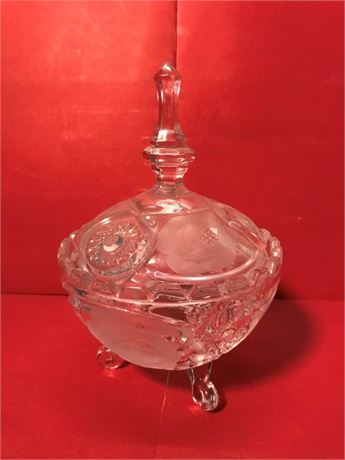 Crystal Glass Candy Dish