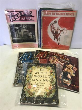 Vintage Books/Magazines