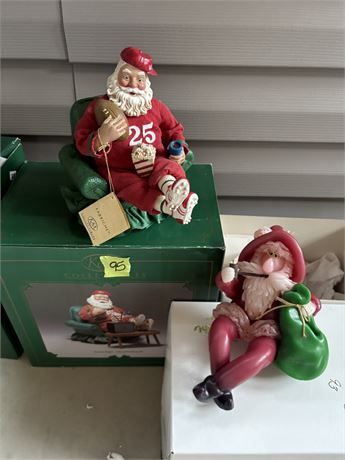 Santa Figurines (2)