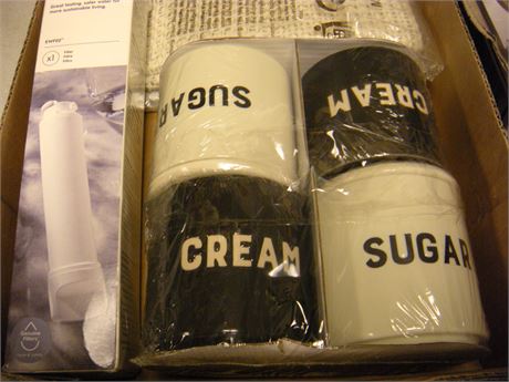 Cream & Sugar Sets & Non Slip Area Rug Pad