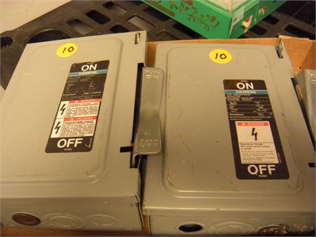 Seimans Enclosed Switches