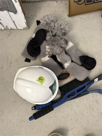 Golf Club Covers, Hard Hat, Snow Scrapers