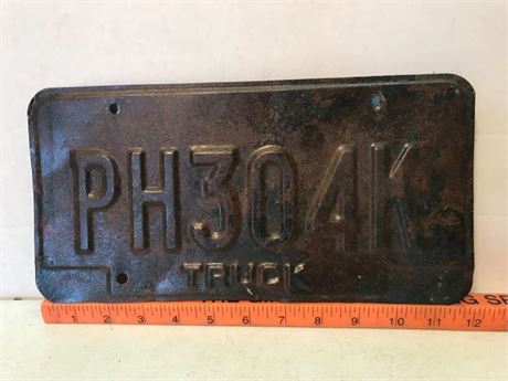 Vintage License Plates