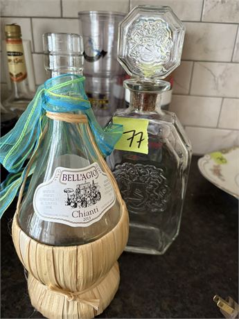 Decanter, Wine Bottle