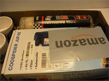 Coospider UV Aqua Filter  & Hydra Wipes & More