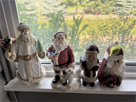 Santa Figurines