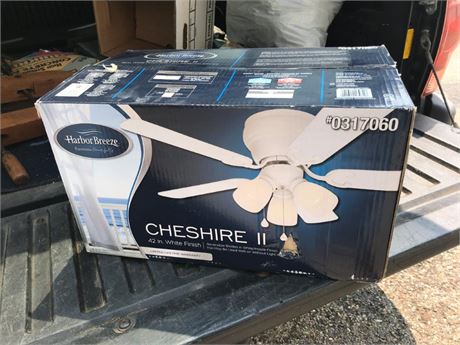 Cheshire II 42in. NOS White Finish
