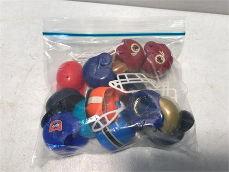 Mini. Plastic NFL/MLB Helmets