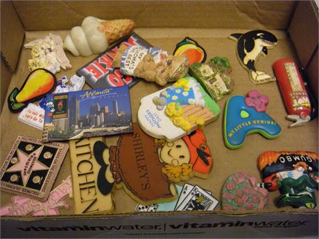 Flat Of Vintage Magnets
