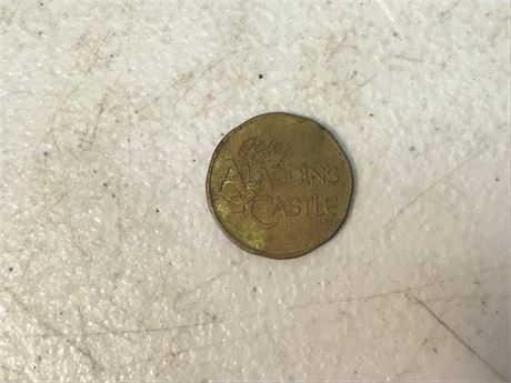Vintage Bally's Aladdins Castle Token