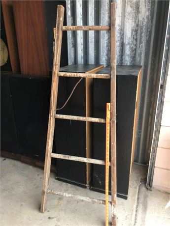 5ft Section Wood Ladder Decor