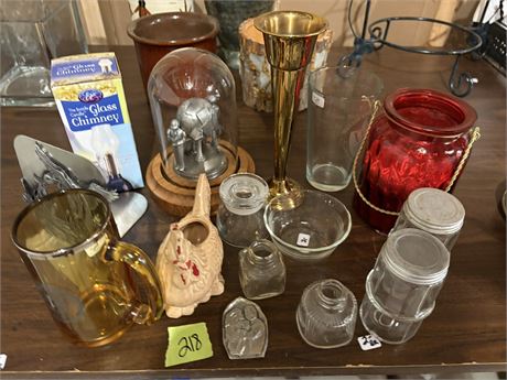 Decorative Vases, Candles, Misc