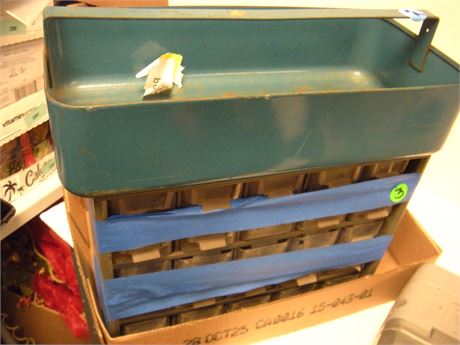 Dremel Tool Box & Hardware Storage Cabinet