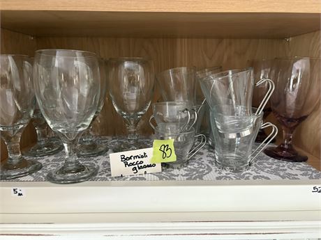 Glassware, Bormioli Rocco