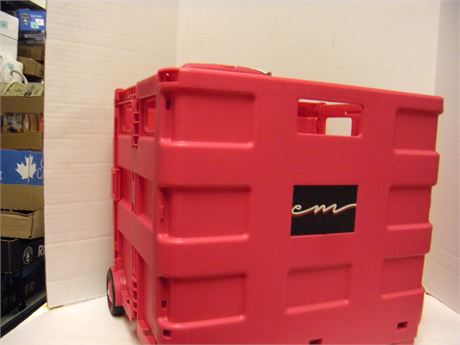 Foldable Plastic Tote