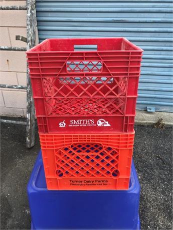 Smiths Milk Crate (Red)