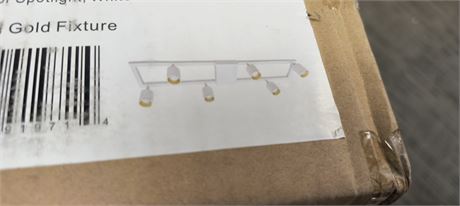 Modern 3ft Four Headlight White Intergrated LED Fixed Track