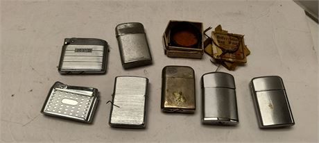 Lot Of Vintage Lighters & More
