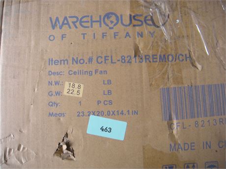 Warehouse Of Tiffany Ceiling Fan