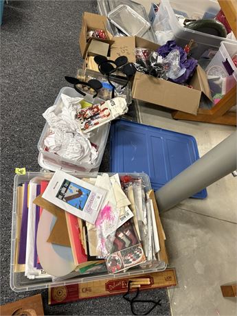 Crafting Supplies, Sewing Patterns, Misc