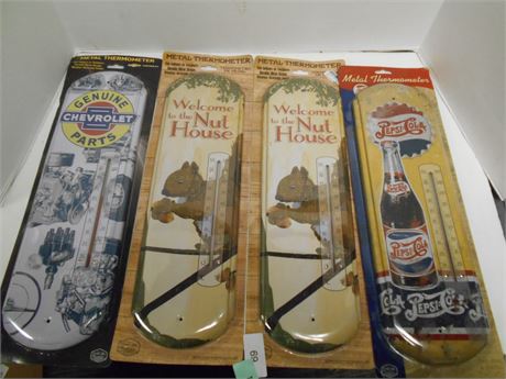 Lot of 4 Thermometers