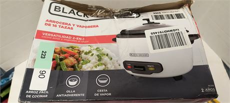 Black & Decker Rice Cooker & Steamer