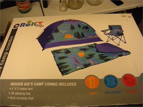 Indoor kids camp combo