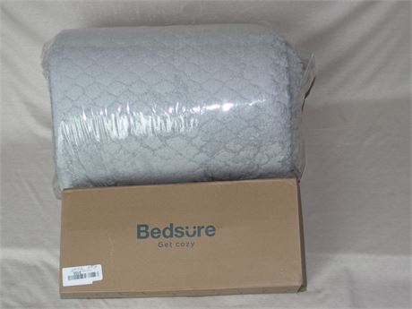 Bedsure Get Cozy Sherpa Blanket