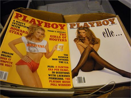 Playboy Magazines 80's & 90's