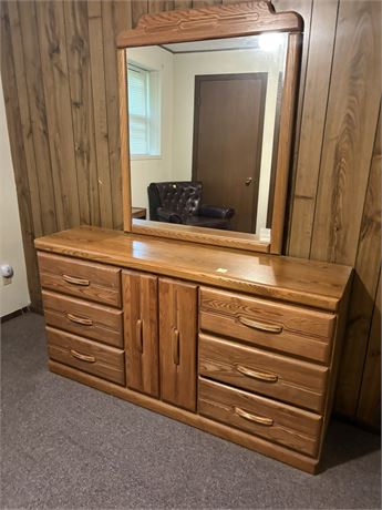 Dresser and Mirror