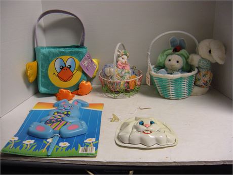 Lot Of Easter Decorations