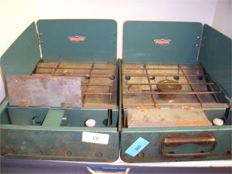 Vintage Westernfield Double Burner Camp Stove