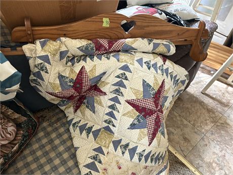 Quilt Rack and Qult