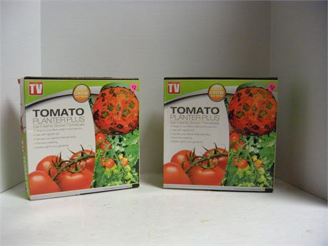 2 As Seen On TV Tomato Planter Plus