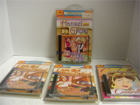 3 In 1 Read Along Books