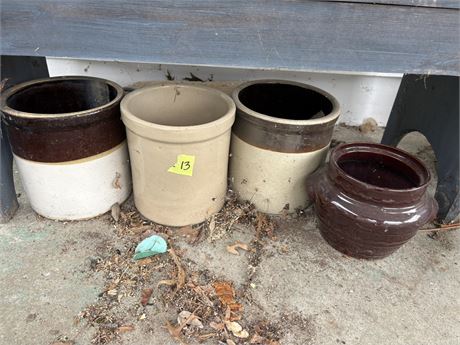 Stoneware Crocks