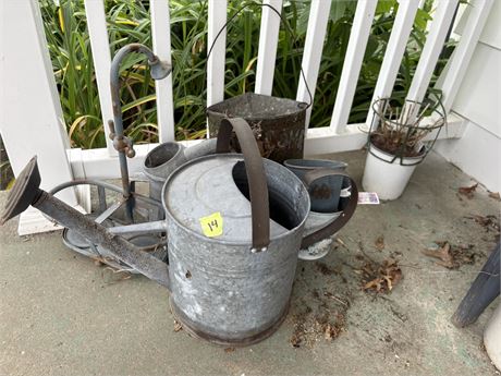 Watering Can, Metal Decor