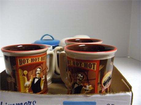 Lot Of Coffee Mugs & More