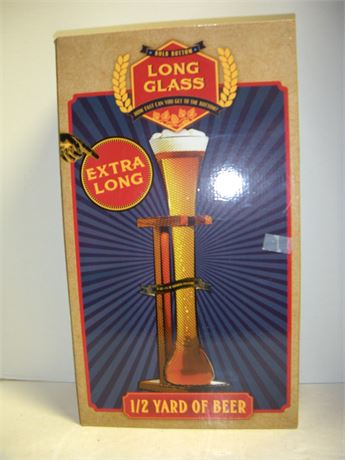 Bulb Bottom Long Glass