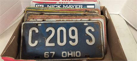 Flat Of License Plates