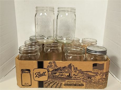 Lot Of Canning Jars