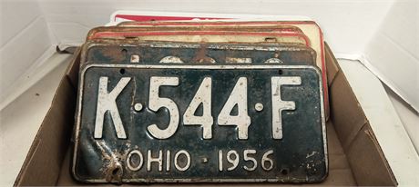 Flat Of License Plates